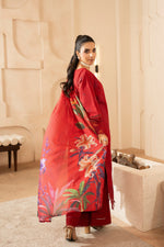 Motif Cotton Embroidered Suit-4067
