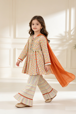 Motif Girls Embroidered Lawn Suit-26420