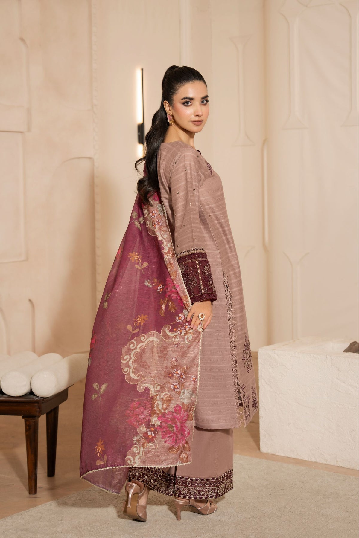 Motif Embroidered Katpana Suit-027