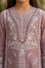 Motif Kids Lawn Embroidered Suit-034