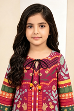 Motif Girls Printed Lawn Suit-765