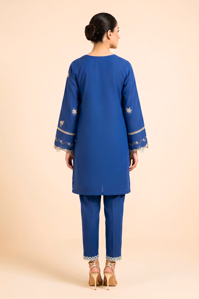 Motif Silk Karandi Embroidered Suit-013