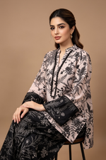 Motif Lawn Printed Co-ord Set-012