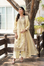 Motif Embroidered Suit-4113