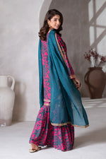 Motif Karandi Embroidered Suit-057
