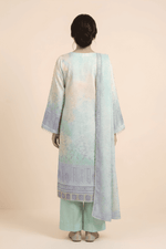 Motif Silk Embroidered Suit-002