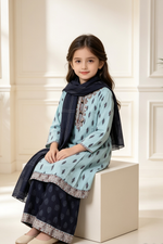 Motif Girls Embroidered Lawn Suit-26409