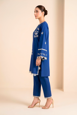 Motif Silk Karandi Embroidered Suit-013