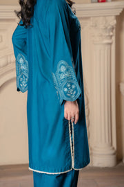 Motif Slub Linen Co-ord Set