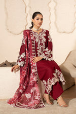Motif Embroidered Katpana Lawn Suit-009