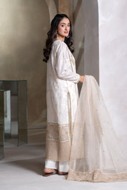 Motif Jacquard Embroidered Suit-226