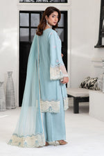 Motif Bareeze Net Embroidered Suit-014