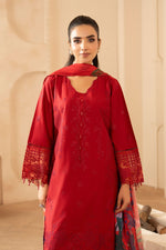 Motif Cotton Embroidered Suit-4067
