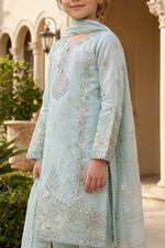 Motif Girls Embroidered Munar Suit-719