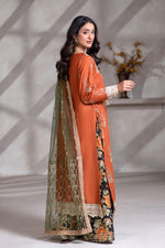 Motif Cambric Embroidered Suit-013