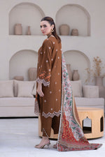 Motif Silk Karandi Embroidered Suit-056 - Motif UK