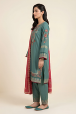 Motif Alpine Embroidered Suit-009