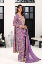 Motif Karandi Printed Embroidered Suit-058