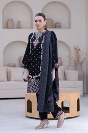 Motif Khaddar Embroidered Suit 049