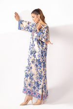 Motif Silk Printed Co-ord Set-3969