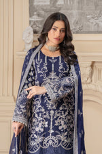 Motif Chiffon Embroidered Suit-377 - Motif UK