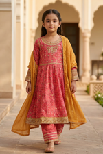 Motif Girls Embroidered Lawn Suit-707