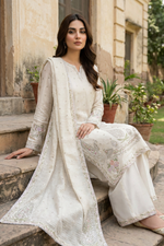 Motif Embroidered Lawn Suit-4139
