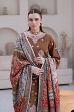 Motif Silk Karandi Embroidered Suit-056 - Motif UK