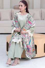 Motif Karandi Embroidered Suit-013