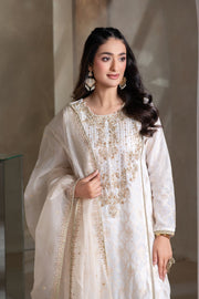 Motif Jacquard Embroidered Suit-226