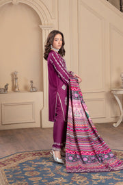 Motif Staple Rod Embroidered Suit