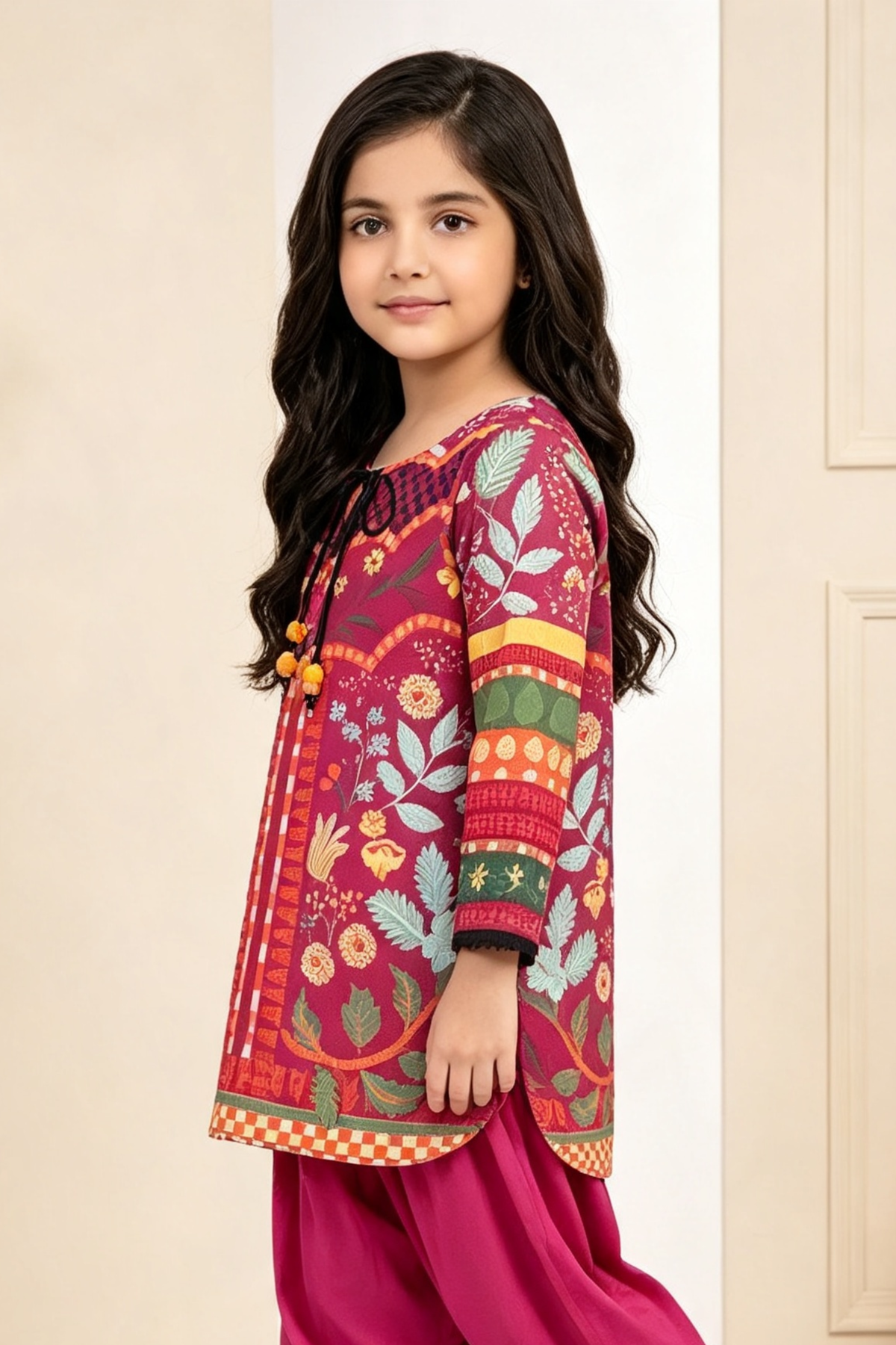Motif Girls Printed Lawn Suit-765