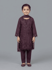 Motif Kids Lawn Embroidered Suit-035
