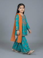 Motif Kids Printed Suit-26414