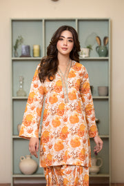 Motif Lawn Printed Co-ord Set