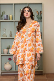 Motif Lawn Printed Co-ord Set