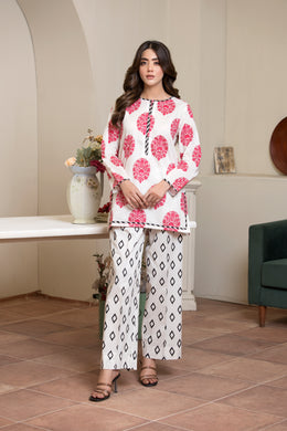 Motif Lawn Printed Co-ord Set