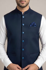 Motif Men's Waistcoat-8075