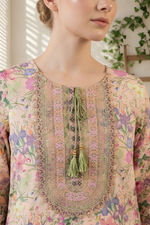 Motif PolyLawn Printed Suit-4152