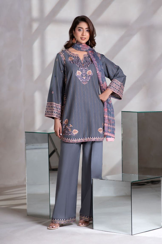 Motif Mesori Embroidered Suit-003