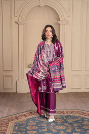 Motif Staple Rod Embroidered Suit