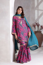 Motif Karandi Embroidered Suit-057