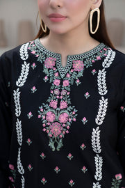 Motif Khaddar Embroidered Suit 049