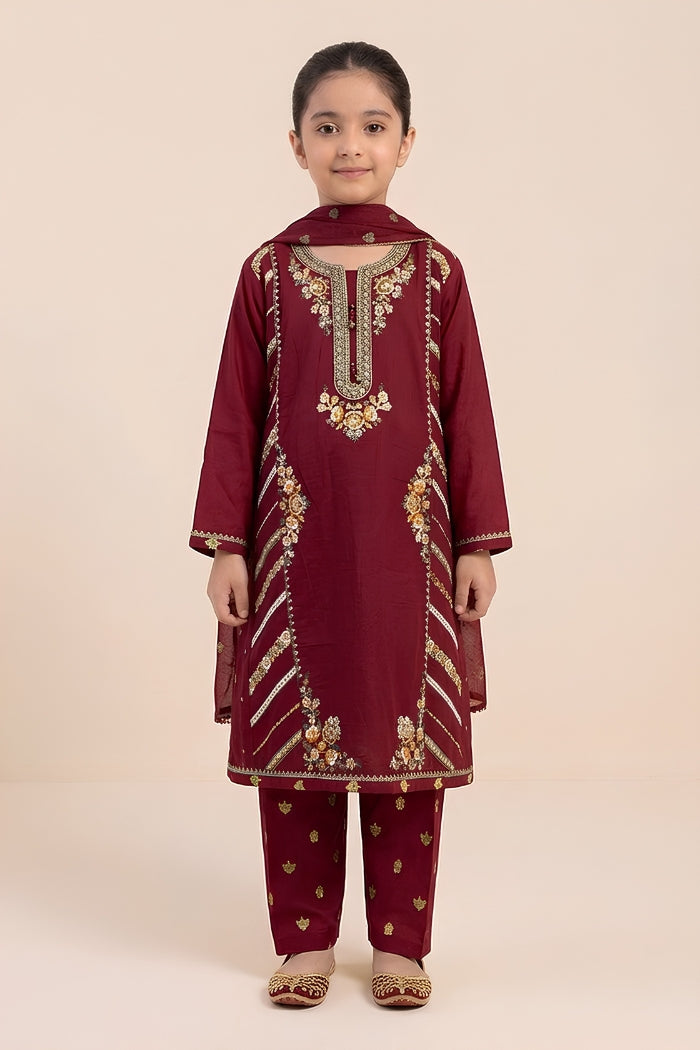 Motif Kids Cotton Printed Suit-26501