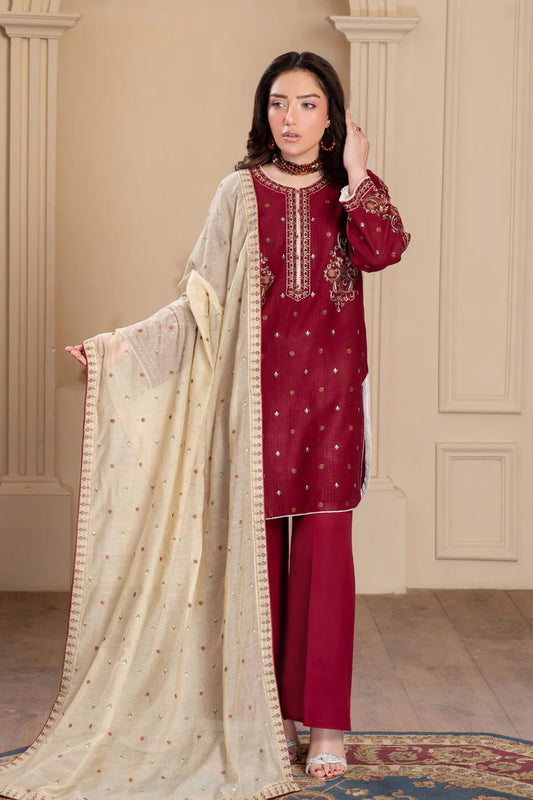 Motif Rib Alpine Embroidered Suit-190 - Motif UK
