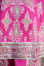 Motif Printed Cambric Suit-041