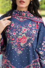 Motif Printed Lawn Suit-016