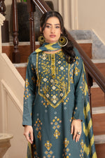 Motif Corduroy Embroidered Suit-003