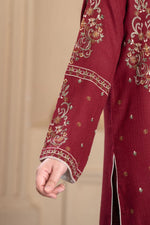 Motif Rib Alpine Embroidered Suit-190 - Motif UK