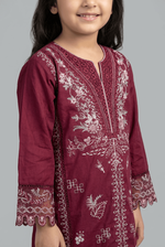 Motif Kids Lawn Embroidered Suit-034